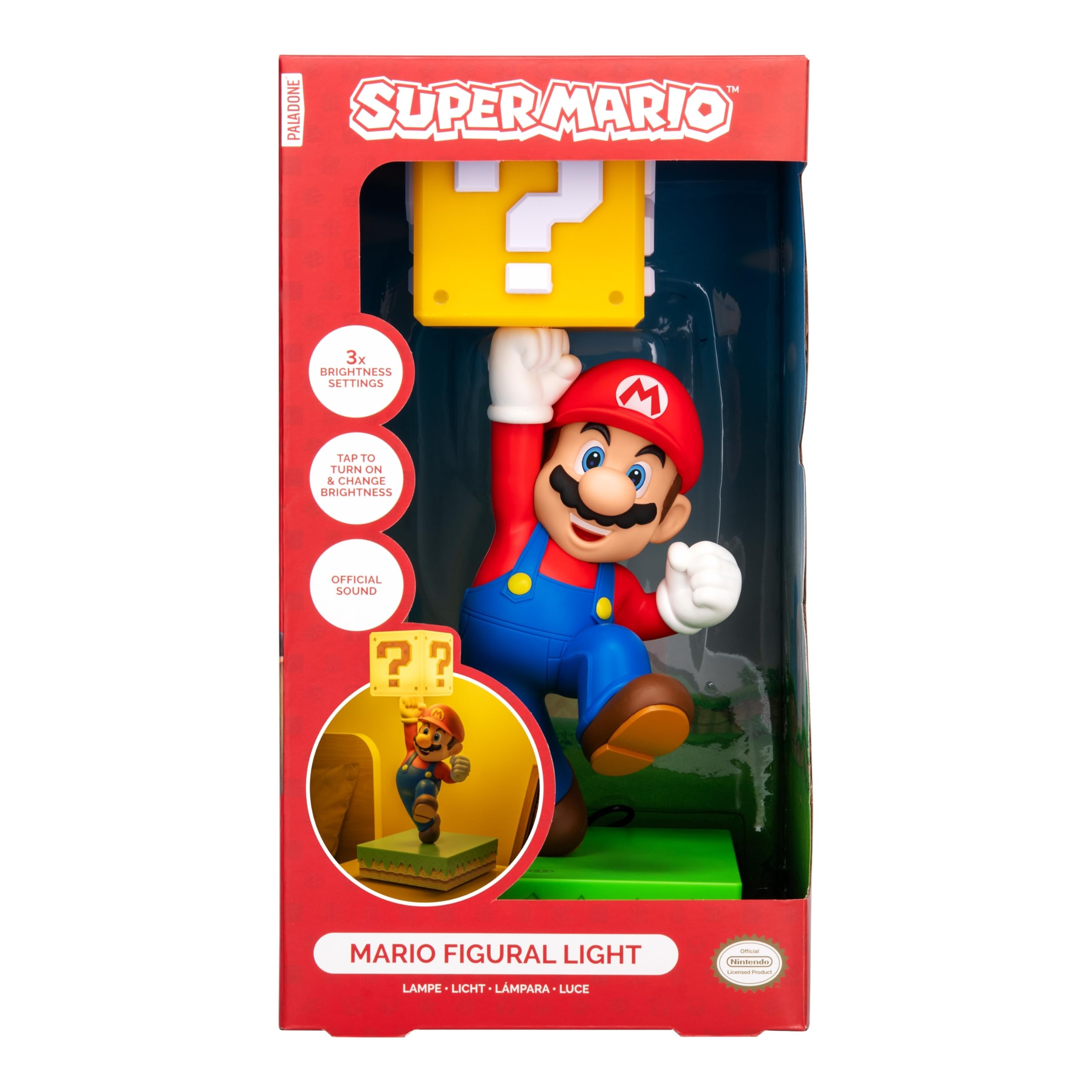 Paladone Lighting Super Mario Diorama Lampe Touch 35cm USB