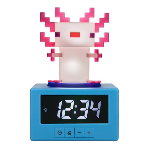 Paladone Lighting Minecraft Axolotl Wecker Nachtlicht Batterie