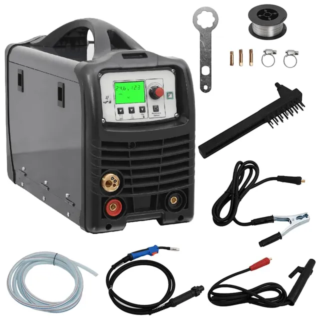 vidaXL Schweißgerät MIG/MMA/Lift-WIG 200A Inverter