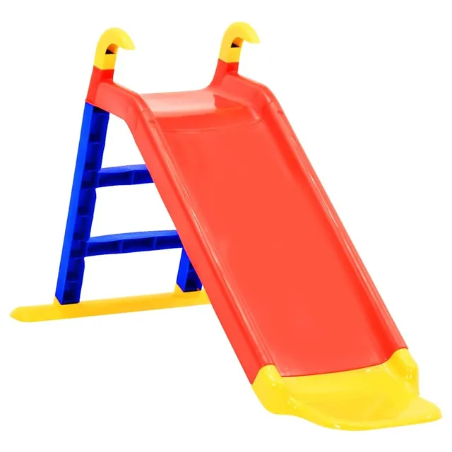 vidaXL Spielzeuge Kinderrutsche 141cm PP UV-beständig