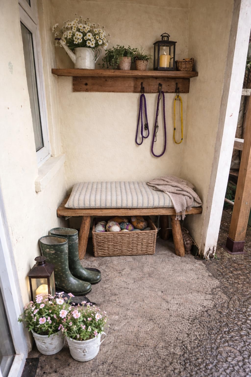 vidaXL Gartenbank Teak Massivholz 80 cm Sitzbank