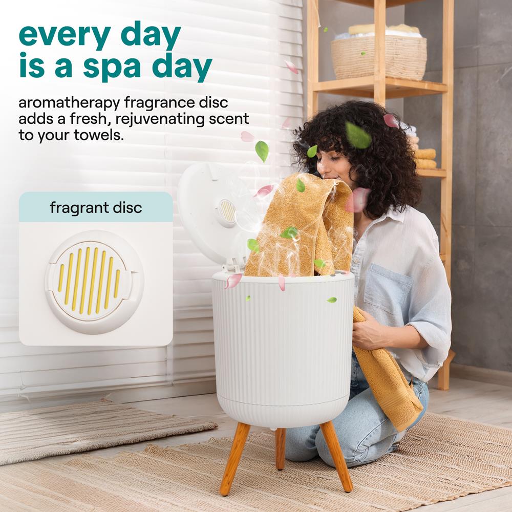 Serenelife Towel Warmers Handtuchwärmer 12L mit Timer Duft