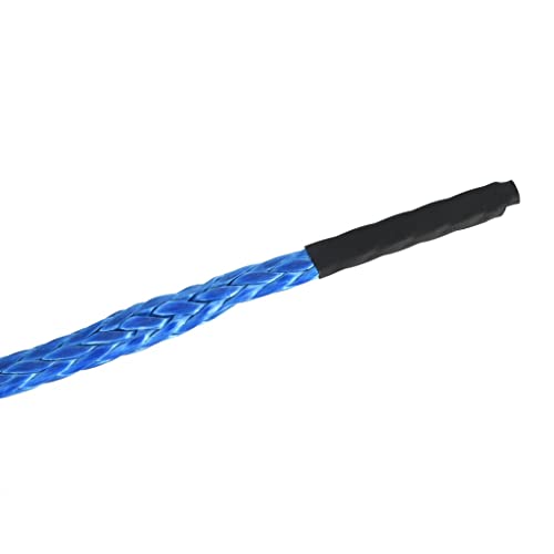 vidaXL Windenseil 5 mm x 9 m Nylonseil Blau 2300 kg
