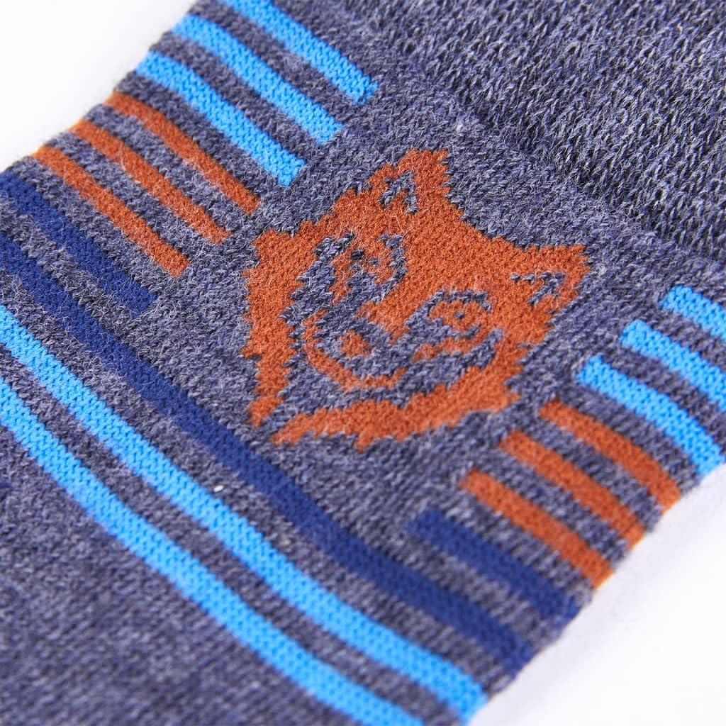 vidaXL Baby & Kleinkind Kindersocken 5 Paar 23-26 Löwe Baumwolle