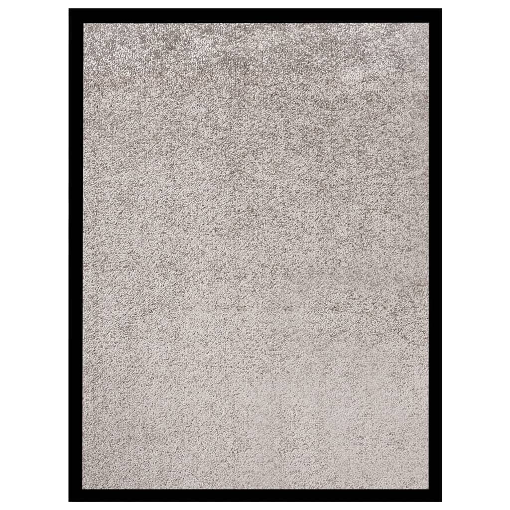 vidaXL Fußmatte Rot 40x60cm rutschfest Schmutzfangmatte