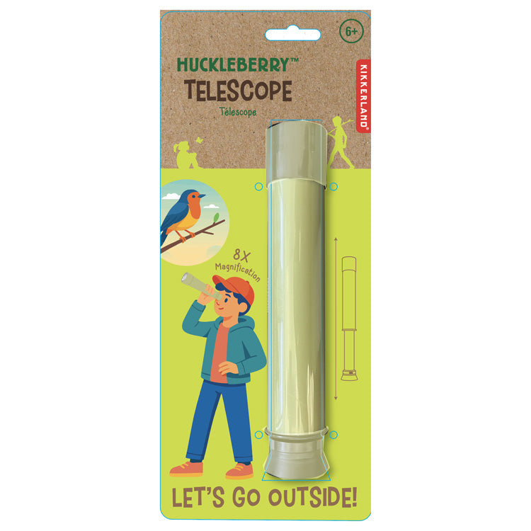Kikkerland Huckleberry Teleskop 8x Kinderteleskop
