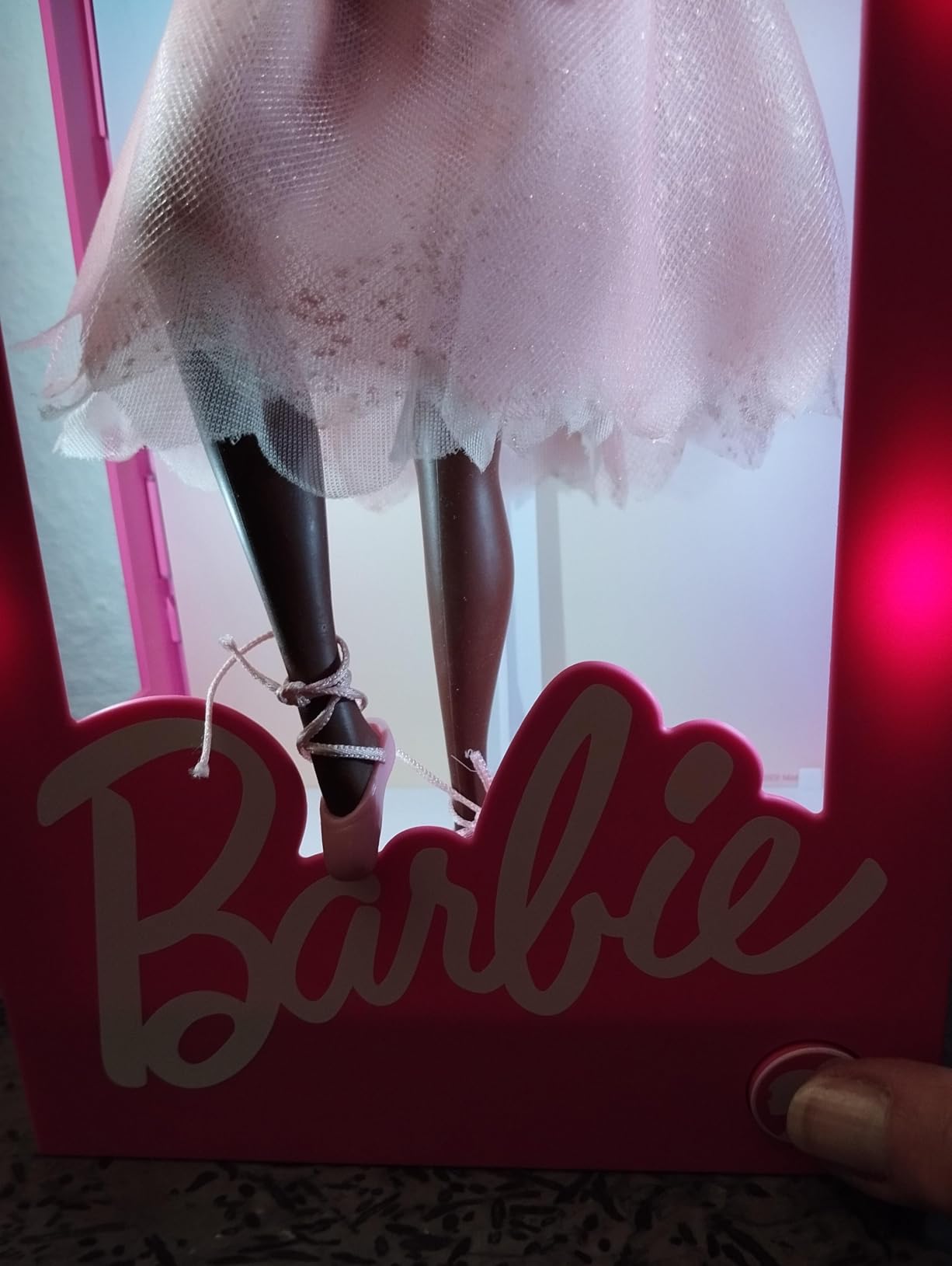 Paladone Barbie Puppen Ausstellungsbox Licht 34cm USB