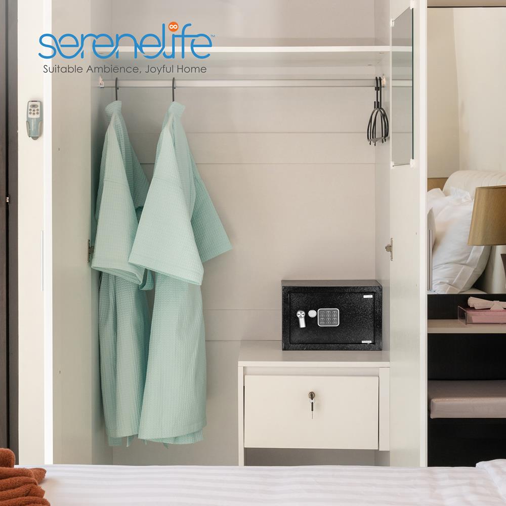 Serenelife Storage Möbeltresor digital Stahl Zahlencode