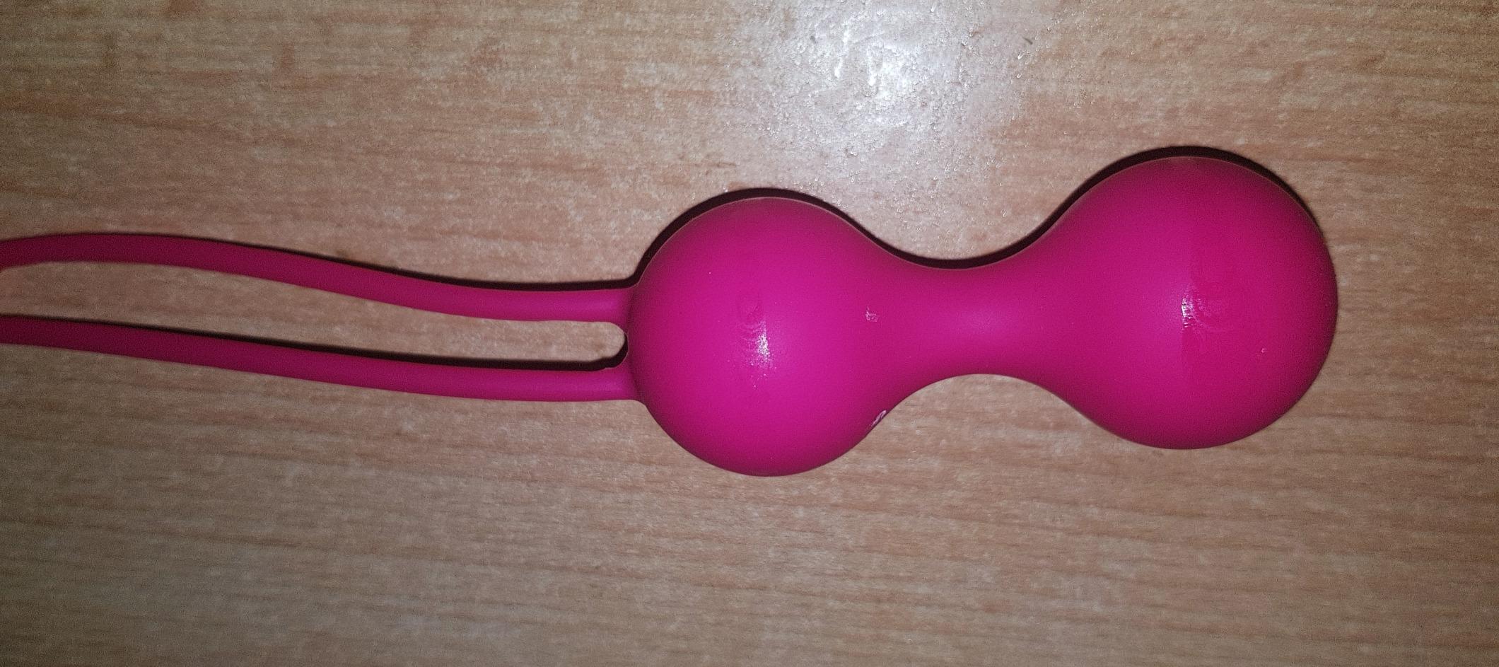 EIS Work Out Liebeskugeln 3 cm Silikon Beckenbodentraining