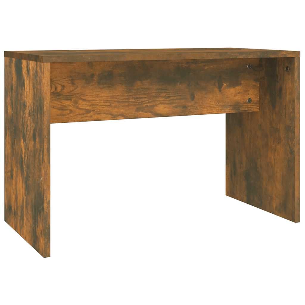 vidaXL Möbel Schminkhocker Braune Eiche 70x35x45cm Holzwerkstoff