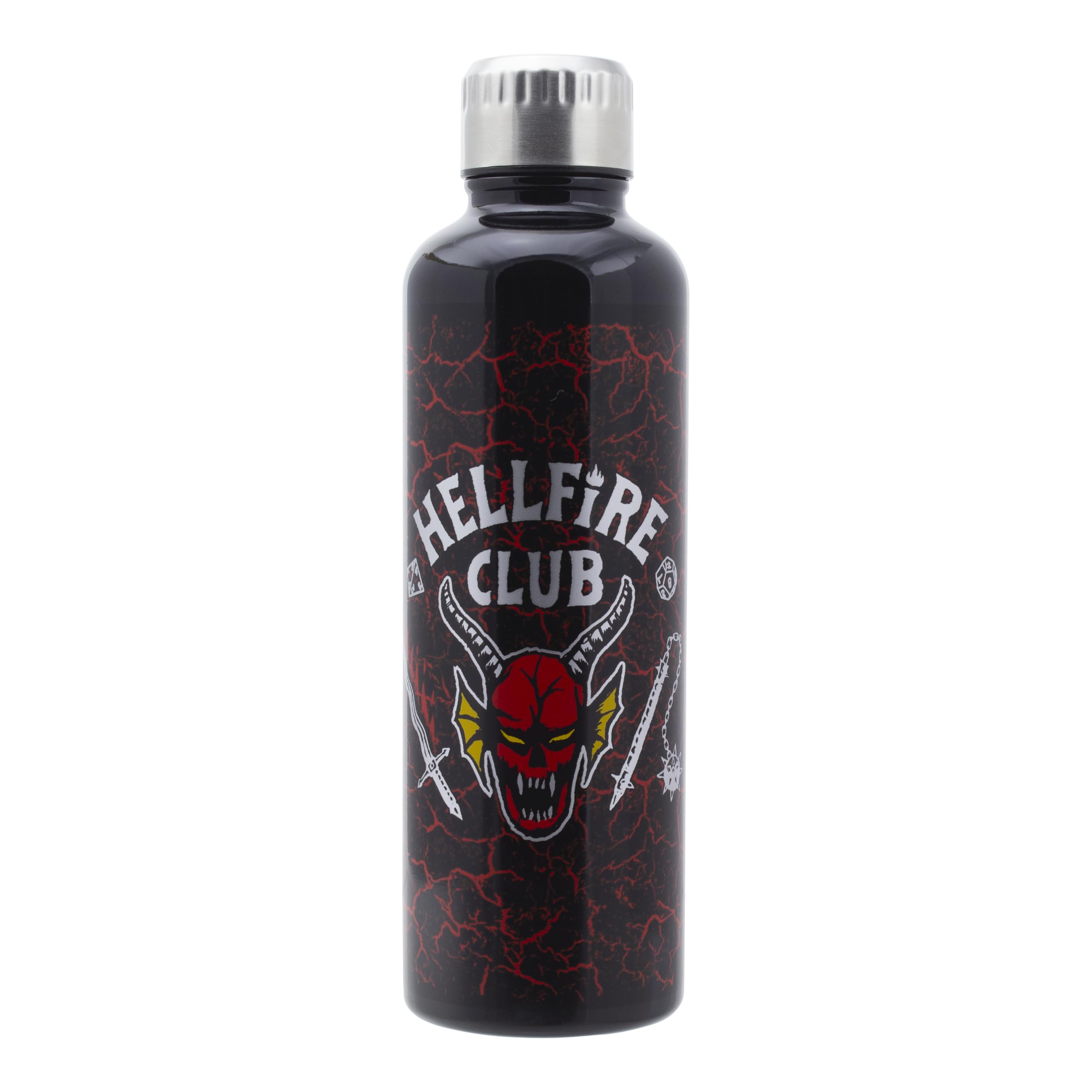 Paladone Stranger Things Hellfire Club Wasserflasche 500 ml Edelstahl