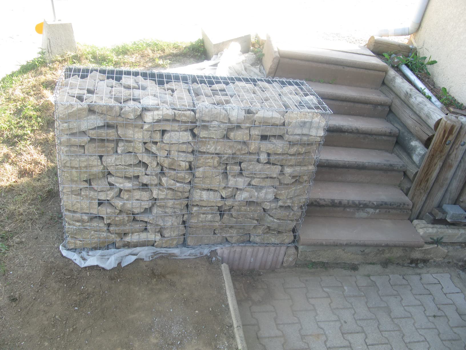 vidaXL Heim & Garten Gabionenkorb Stahl 200x30x100 cm kaufen