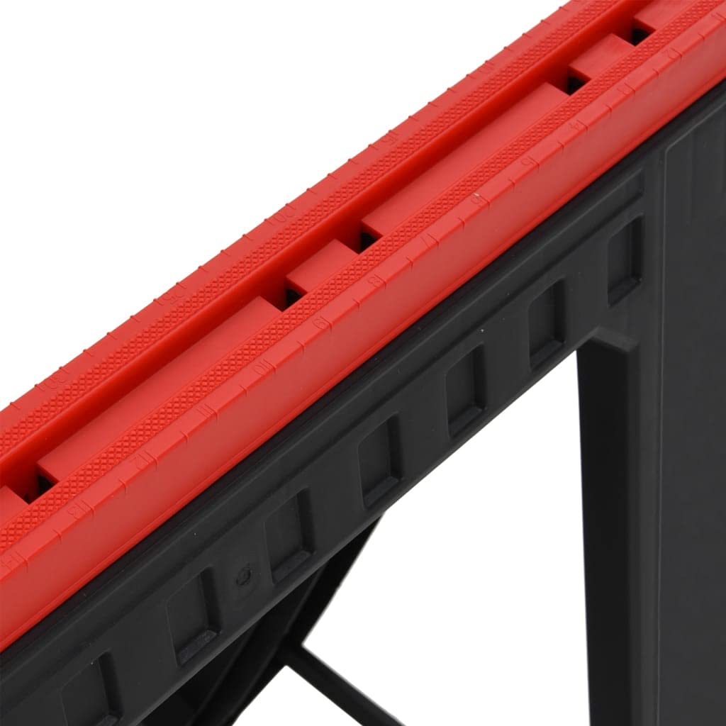 vidaXL Arbeitsböcke 2 Stk Klappbar 350kg Polypropylen