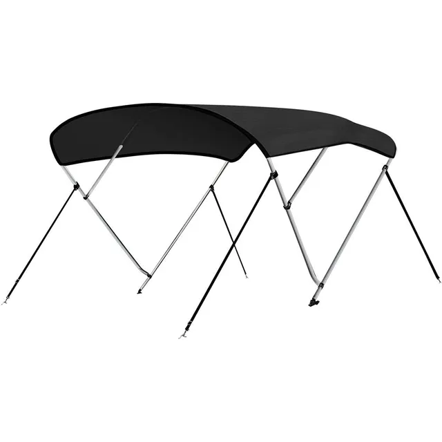 Serenelife Bimini Top Boot Verdeck 3 Bow grau wasserdicht