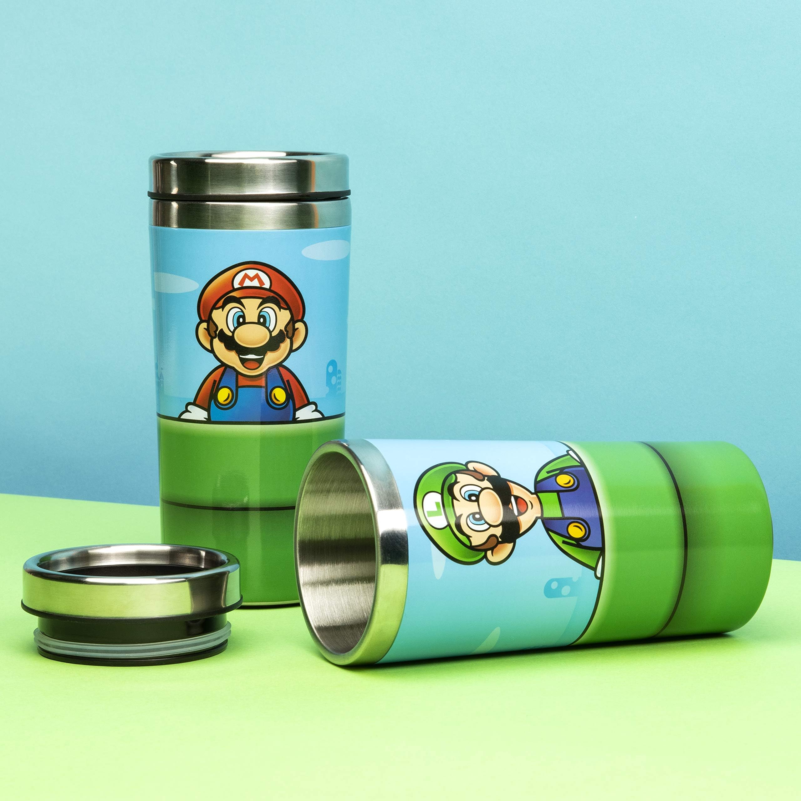Paladone Super Mario Warp Pipe Reisebecher 450ml