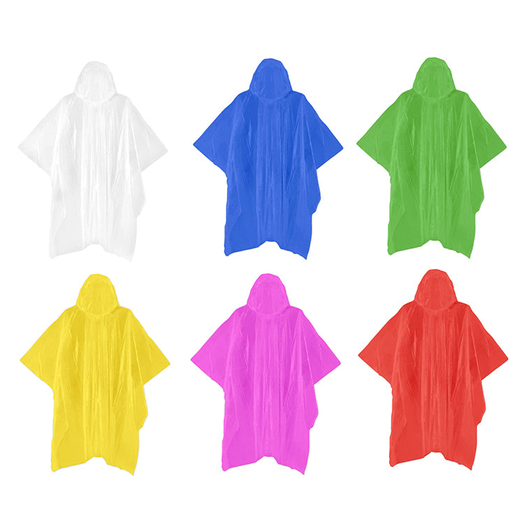 Kikkerland Emergency Rain Poncho Einweg onesize faltbar