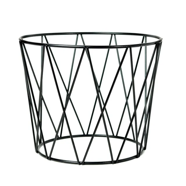Intirilife Pizza Servierständer Eisen Schwarz 24,7 cm