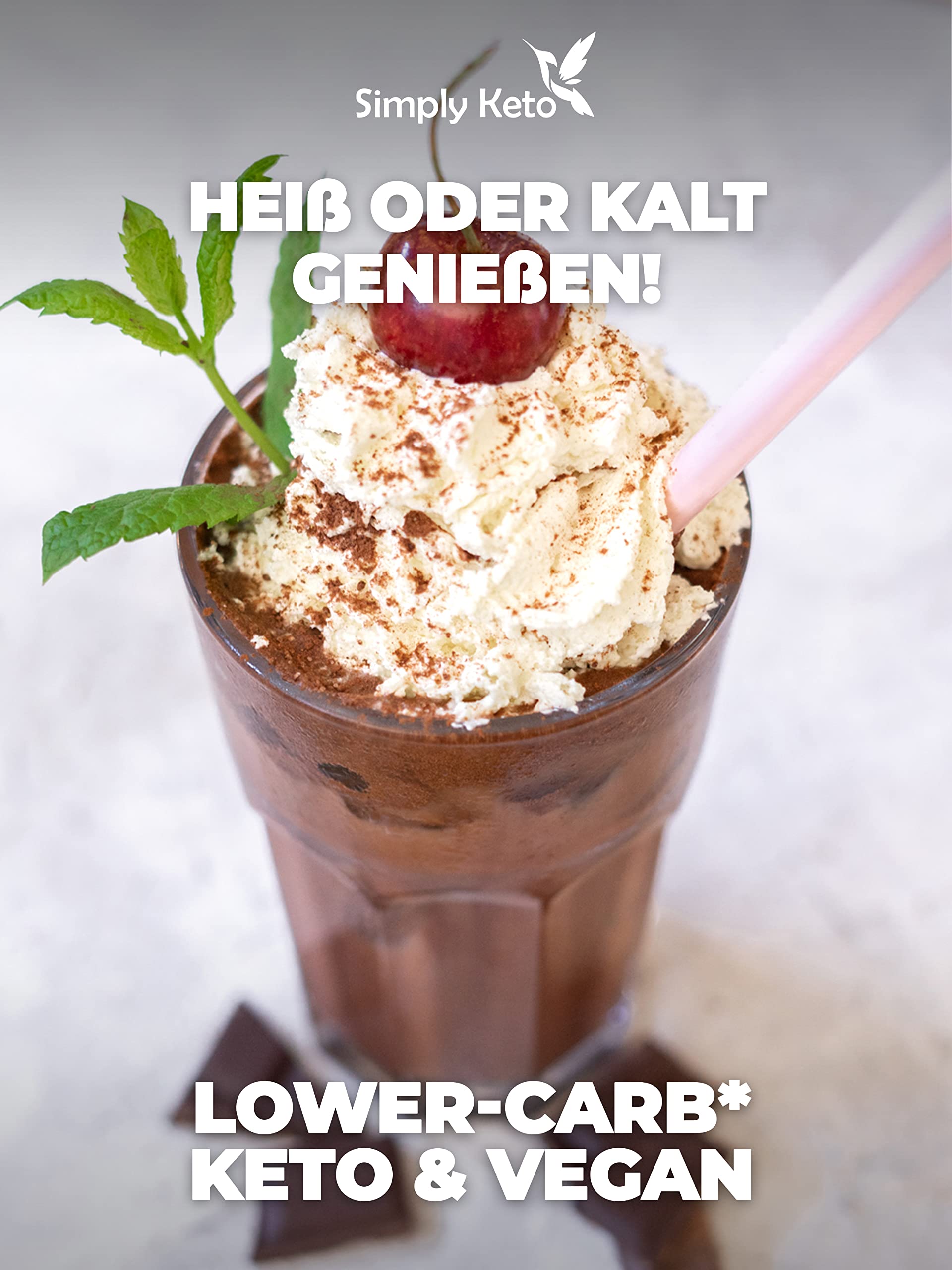 Keto Classic Trinkschokolade 700g zuckerfrei Low Carb