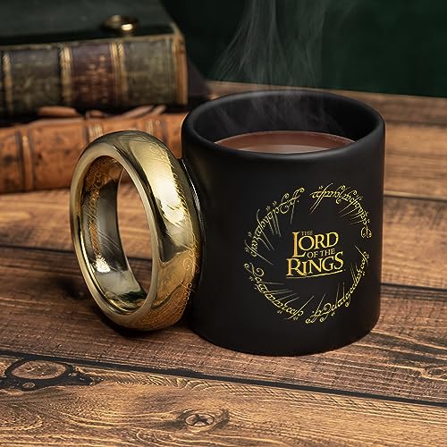 Paladone Herr der Ringe Eine Ring Becher 500 ml Keramik gold