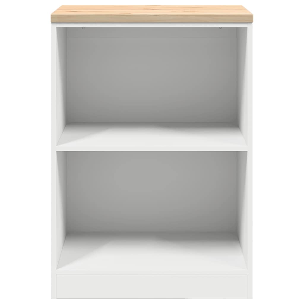 vidaXL Garagenschrank Weiß 60x51x85 cm Kiefer Werkzeugschrank
