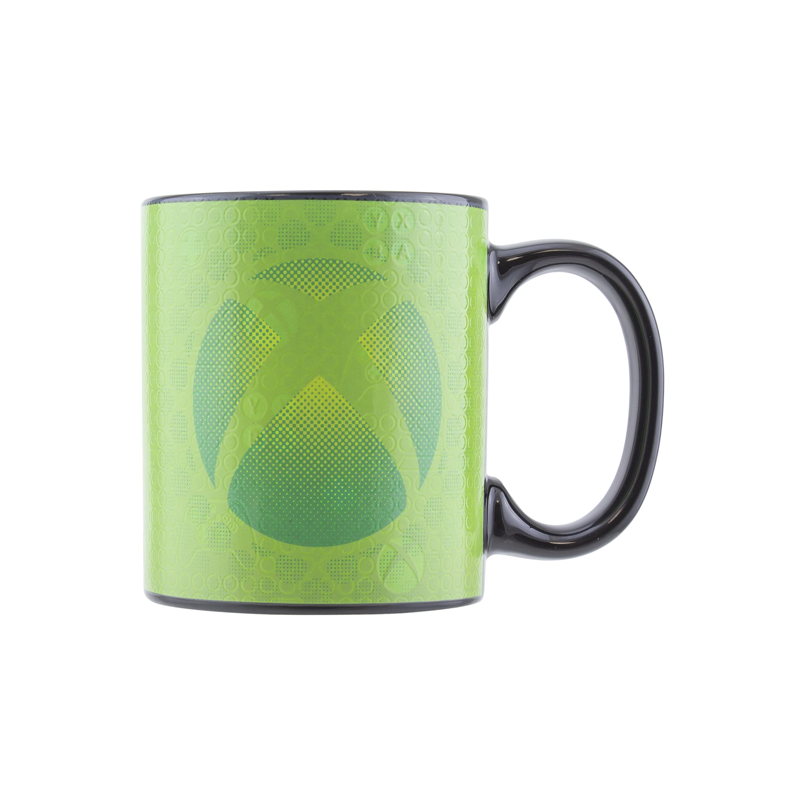 Paladone Drinkware Xbox Zaubertasse 300 ml Keramik Schwarz Grün