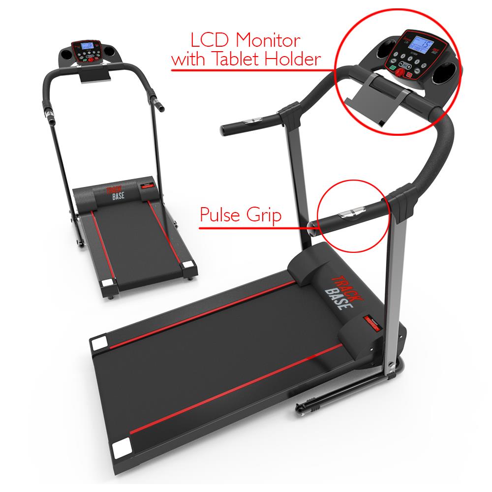 Serenelife Fitness Equipment Laufband klappbar Bluetooth 12 Programme