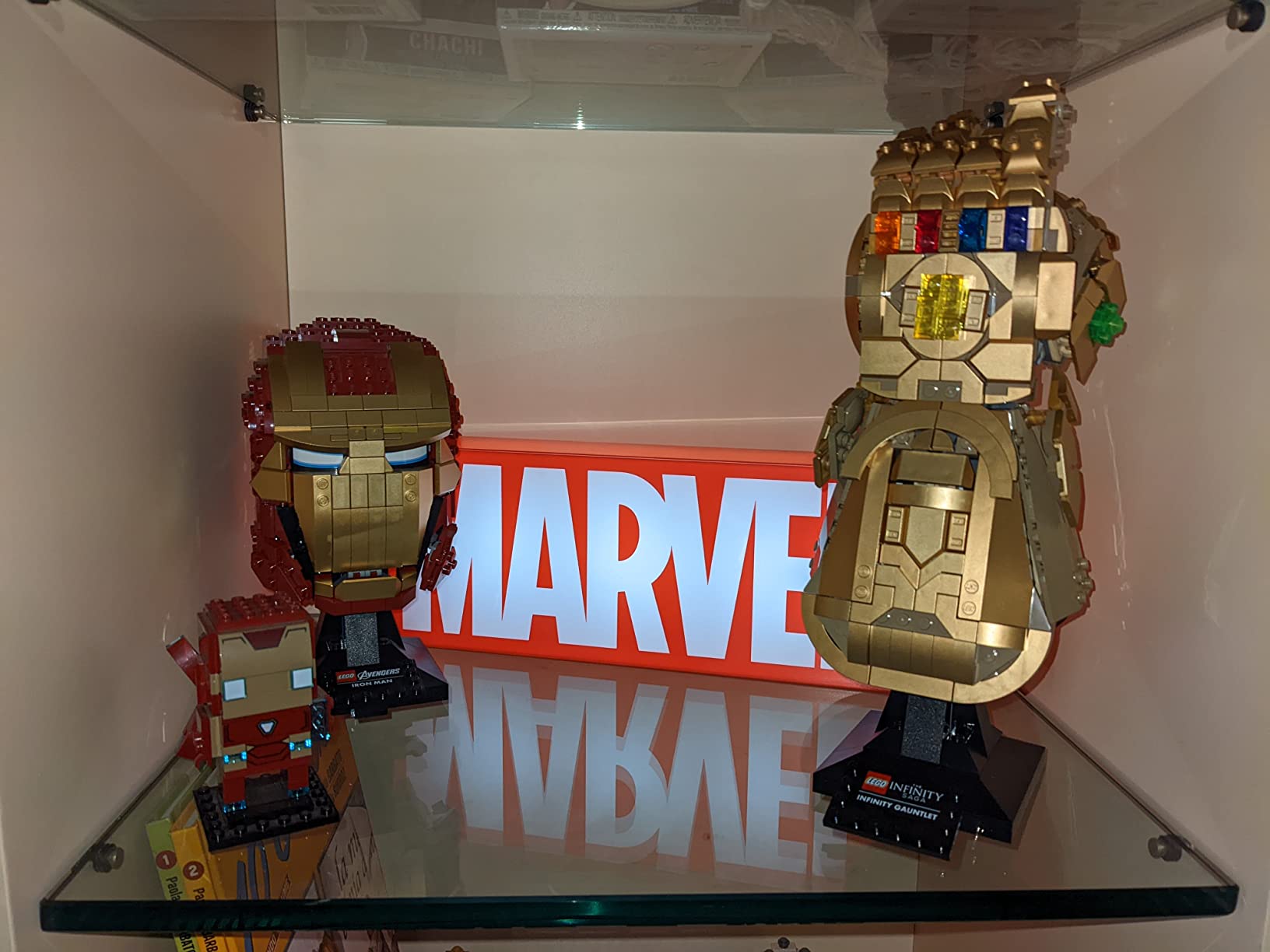 Paladone Lighting Marvel Logo Leuchtschild mit 2 Modi