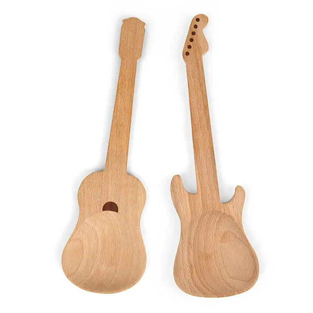 Kikkerland Home Rockin Spoons Kochlöffel Gitarre 2er Set