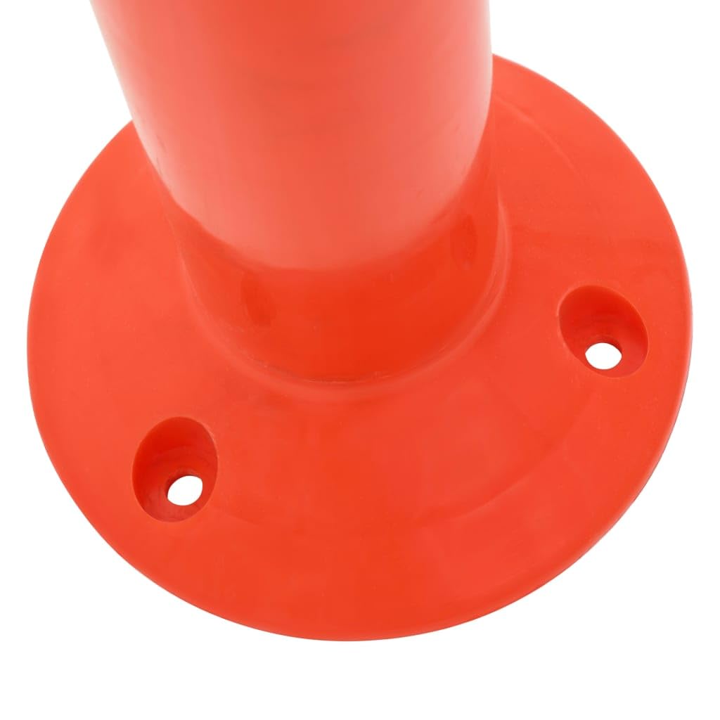vidaXL Verkehrspoller Leitpoller 75 cm 5 Stück Kunststoff