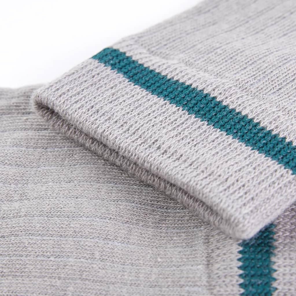 vidaXL Kindersocken Baumwolle Gr. 26-29 Hellblau Gorilla Streifen