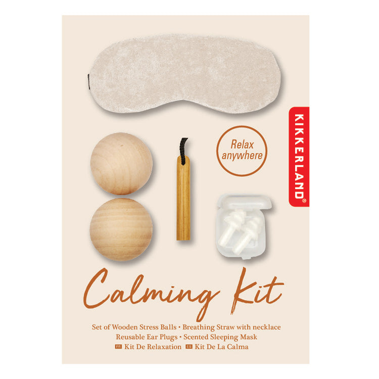 Kikkerland Calming Kit Entspannungsset mit Augenmaske