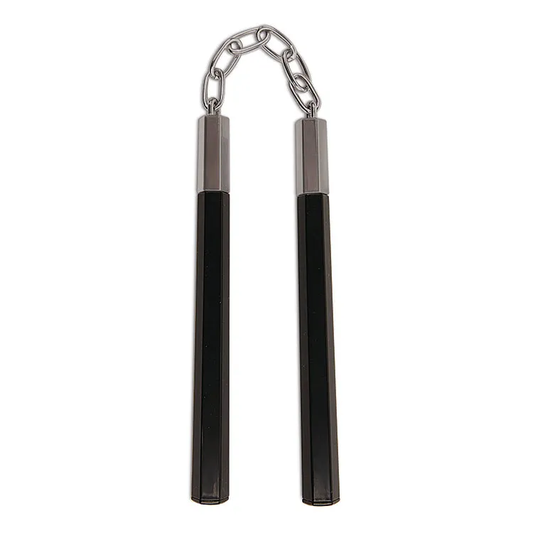 Kikkerland Nunchuck Pens Kugelschreiber Schwarz 2 Stück Kette