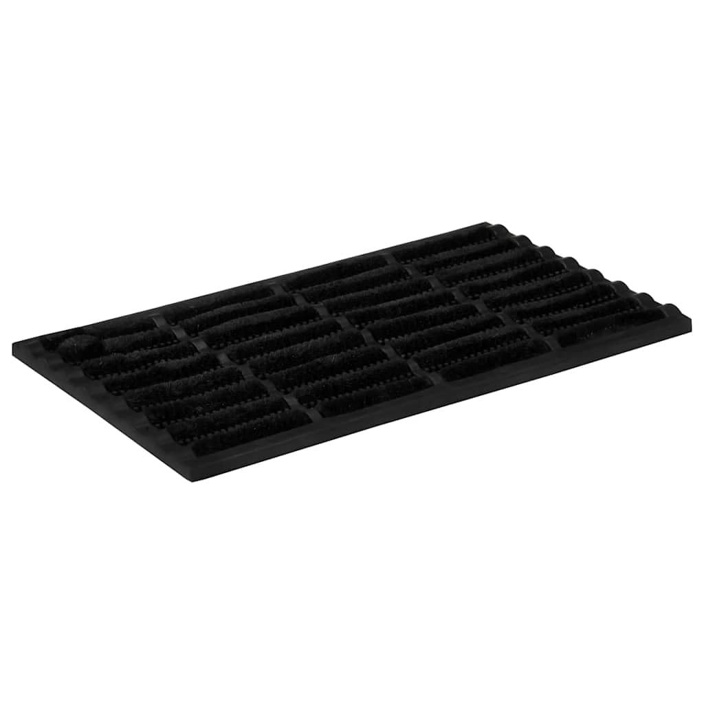 vidaXL Heim & Garten Fußmatte 45x75 cm rechteckig Kokos rutschfest