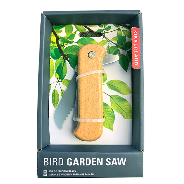 Kikkerland Tools Bird Garden Saw Gartensäge Buche klappbar