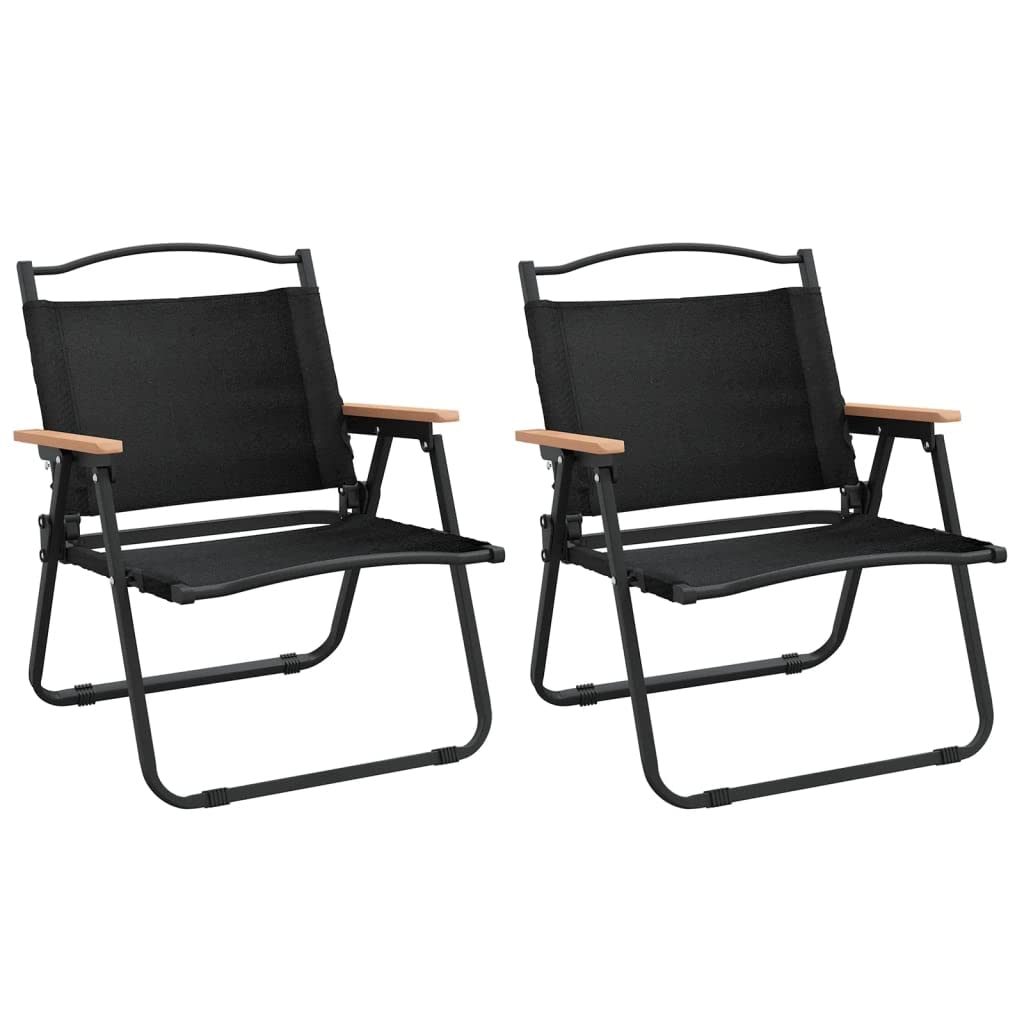 vidaXL Campingstühle 2 Stk Grün 54x55x78 cm Oxford