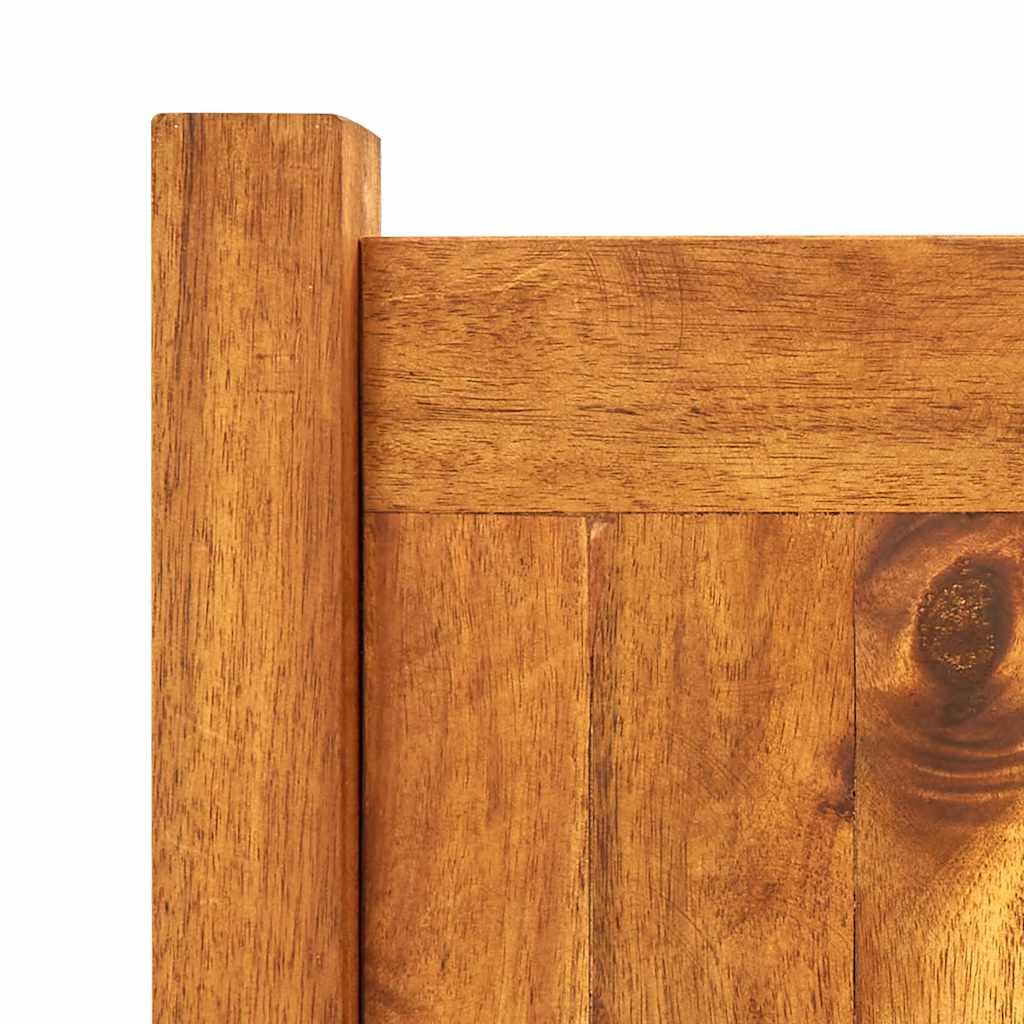 vidaXL Heim & Garten Hochbeet Akazienholz 100x30x25 cm