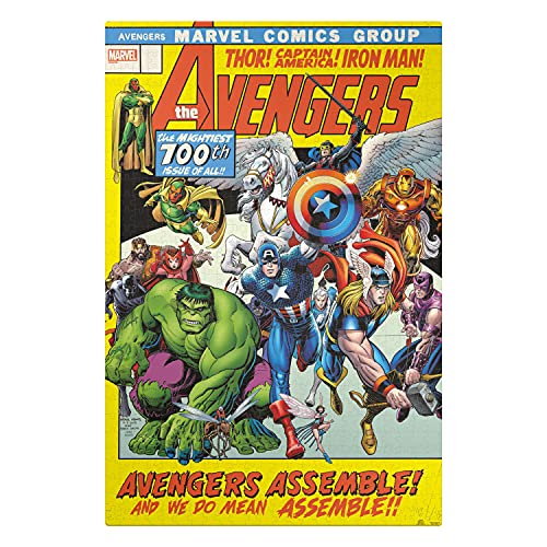 Paladone Marvel Comics Puzzle 750 Teile Avengers Dose