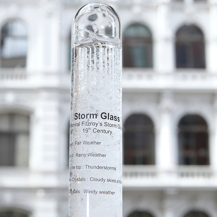 Kikkerland Storm Glass Wetterglas Deko