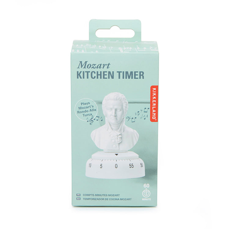 Kikkerland Kitchen Mozart Küchentimer Kurzzeitwecker Musik