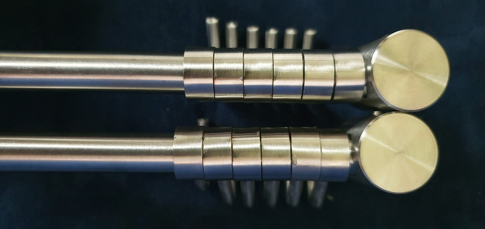 Intirilife Hängeleiste 52,6 cm Küchenreling 10 Haken
