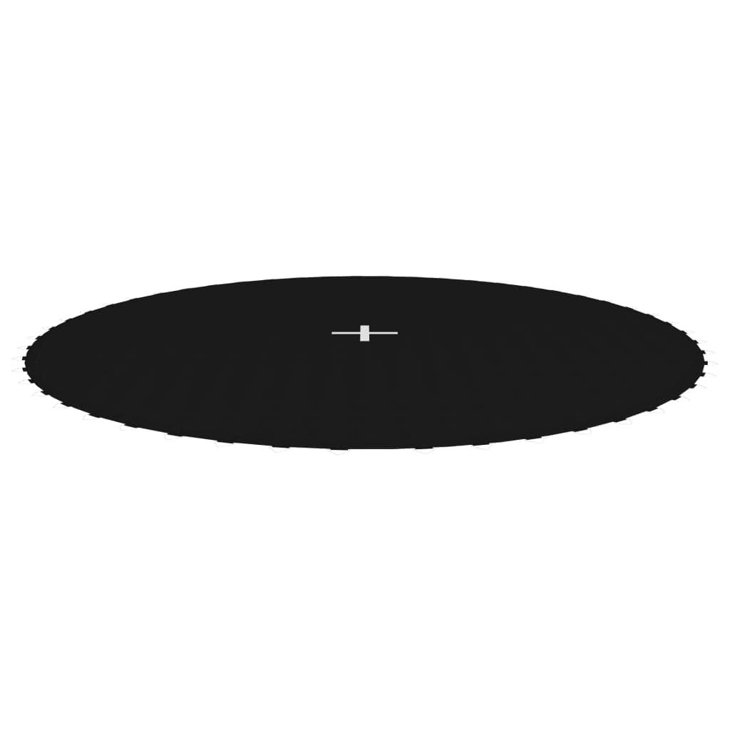 vidaXL Sprungtuch 3,05 m Trampolinmatte schwarz UV-beständig