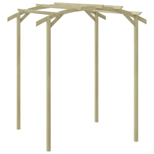 vidaXL Garten-Pergola Kiefernholz imprägniert 180x197x210 cm