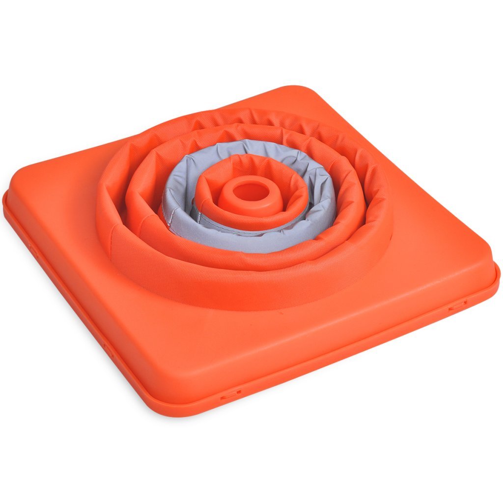 vidaXL Pylon Verkehrsleitkegel faltbar Orange 42 cm 5er Set