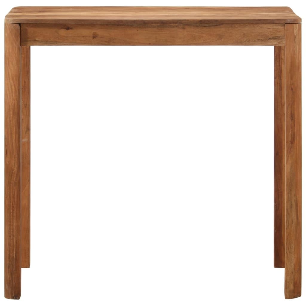 vidaXL Bartisch Akazie Honig 110x55x106 cm Massivholz