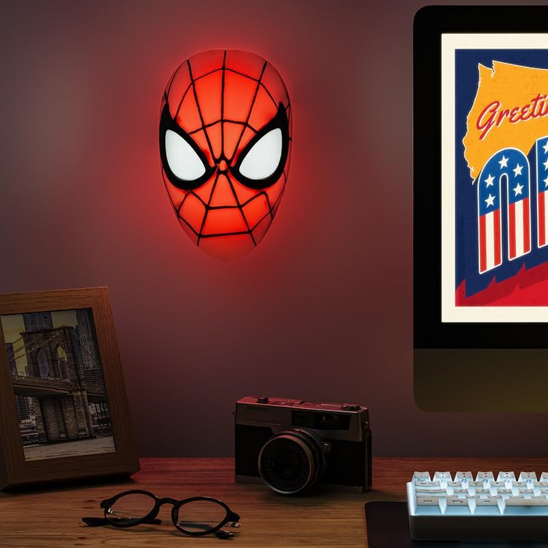 Paladone Spider-Man Maskenlicht Marvel USB 22 cm
