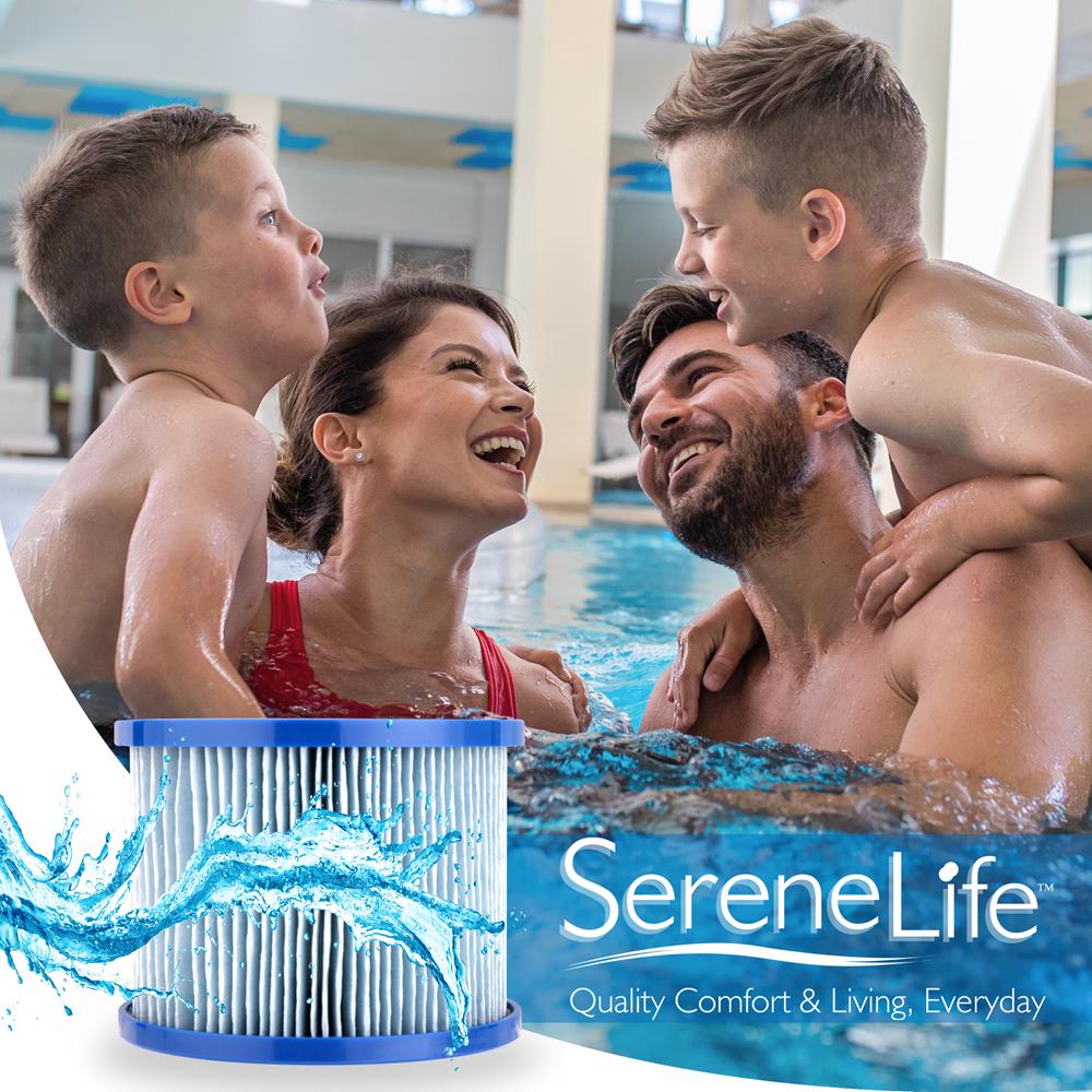 Serenelife Pool Filterkartusche Ersatz D-Typ Whirlpool Spa