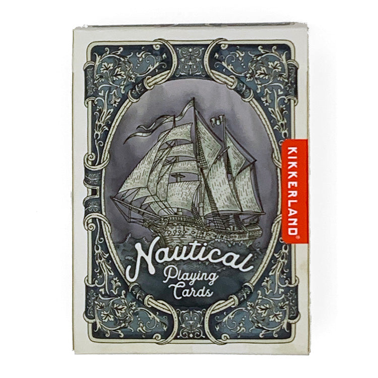 Kikkerland Play Nautical Playing Cards Pokerkarten