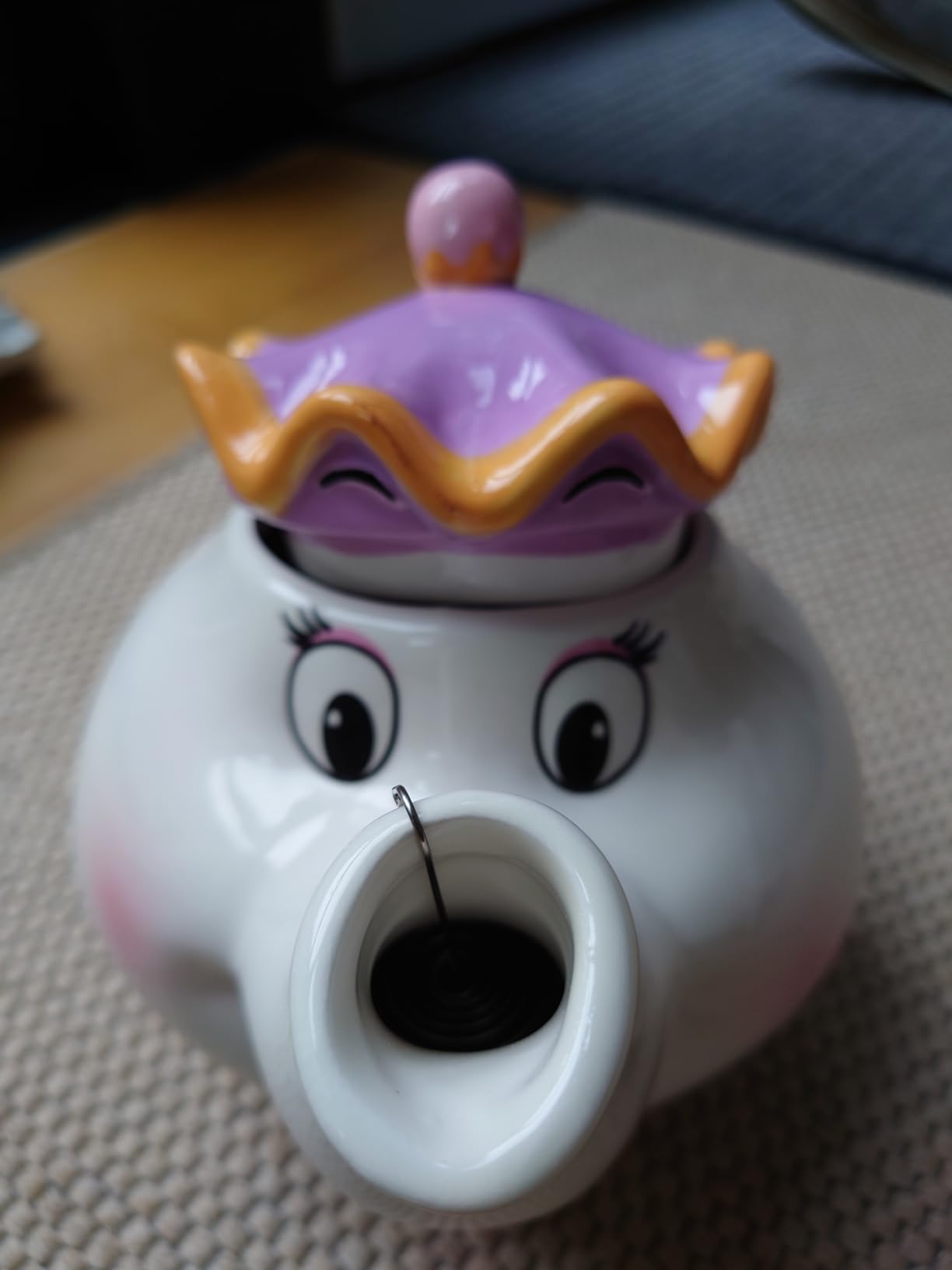 Paladone Mrs Potts Teekanne Keramik Disney 4 Tassen