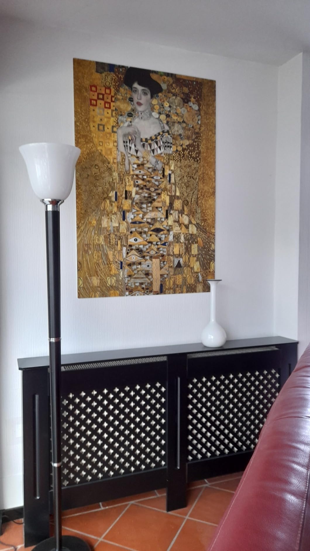 vidaXL Heizkörperabdeckung Weiß 112x19x81,5 cm MDF