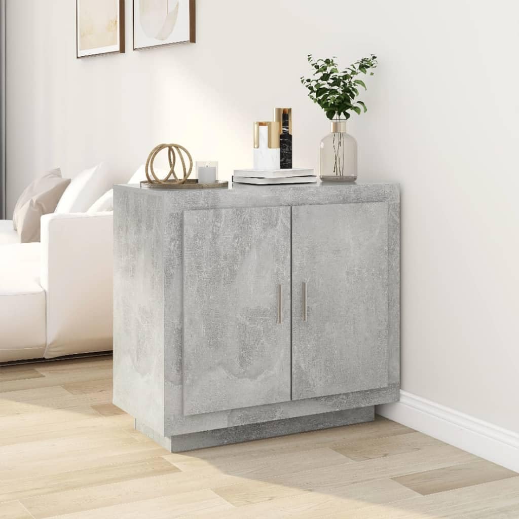 vidaXL Möbel Sideboard 80x40x75cm Natur Holzwerkstoff